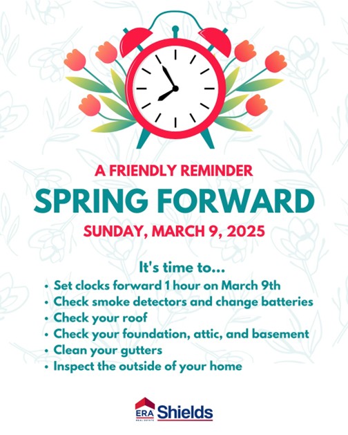 A poster with a clock and flowersAI-generated content may be incorrect.